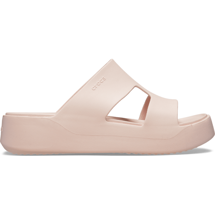 Quartz Getaway Platform H-Strap - Side - Crocs