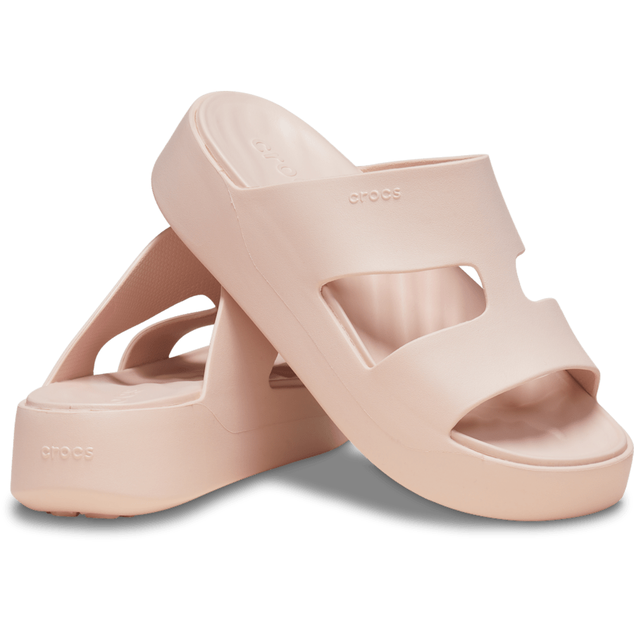Quartz Getaway Platform H-Strap - Pair - Crocs