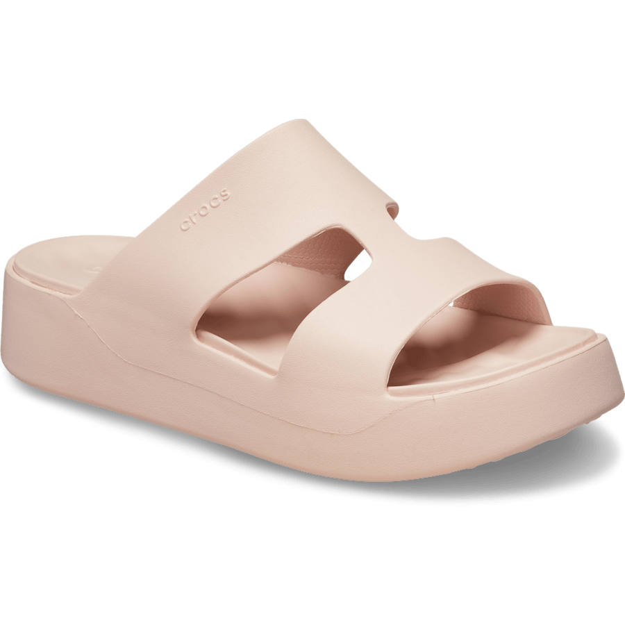 Quartz Getaway Platform H-Strap - Angle - Crocs
