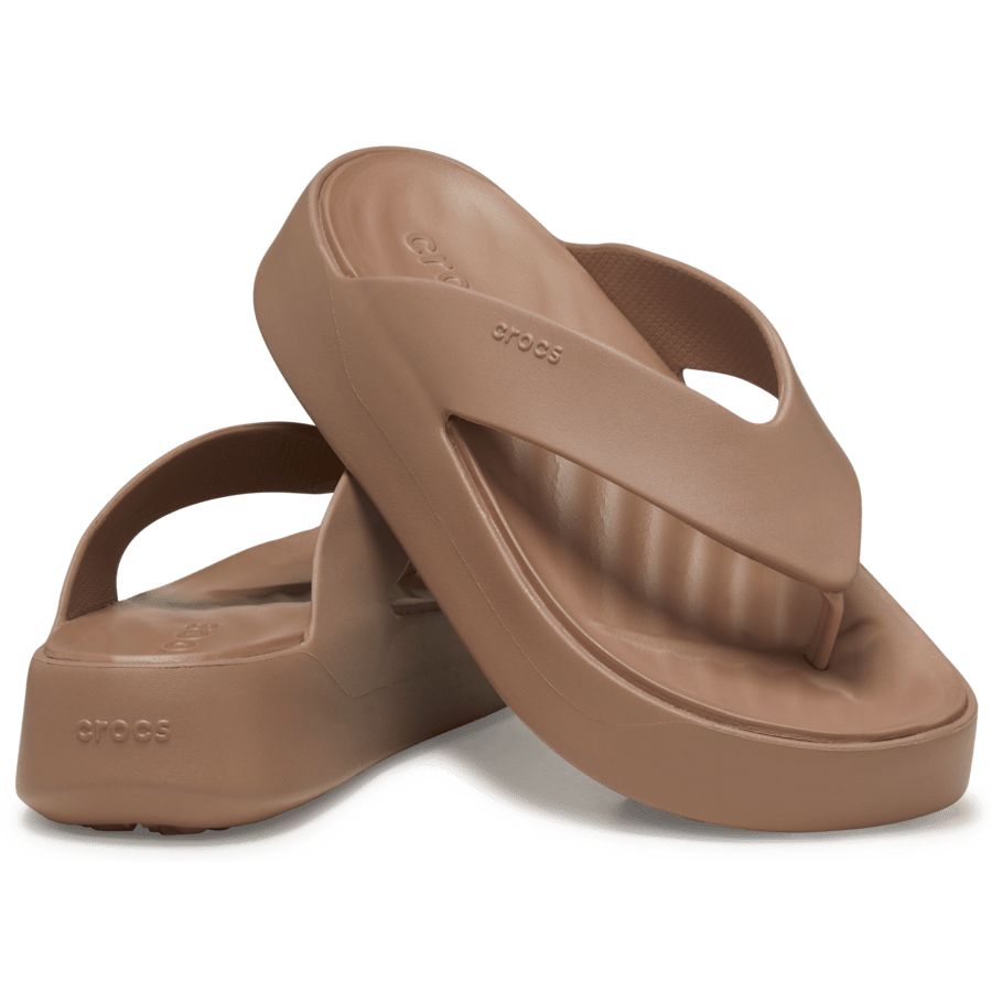Latte Getaway Platform Flip - Pair - Crocs