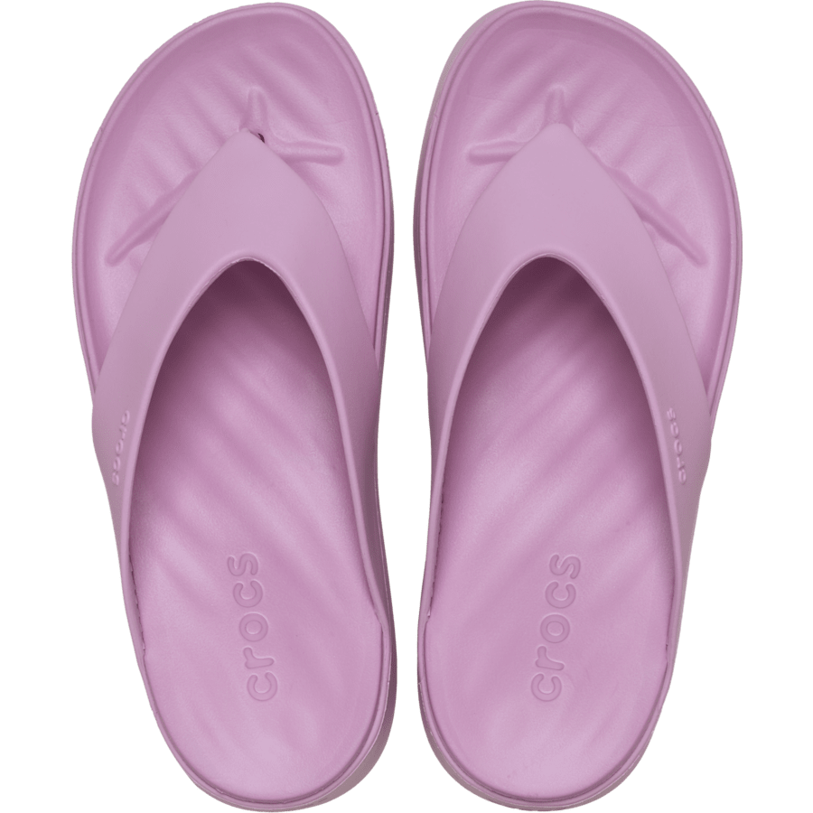 Hydrangea Getaway Platform Flip - Top - Crocs