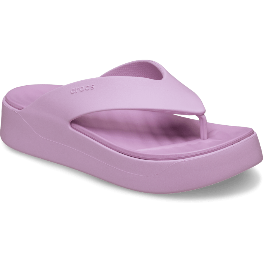 Hydrangea Getaway Platform Flip - Angle - Crocs