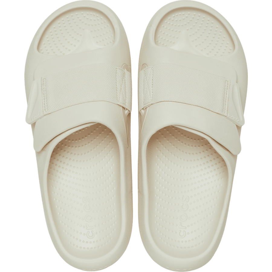 Stucco Mellow Luxe Recovery Slide - Top - Crocs