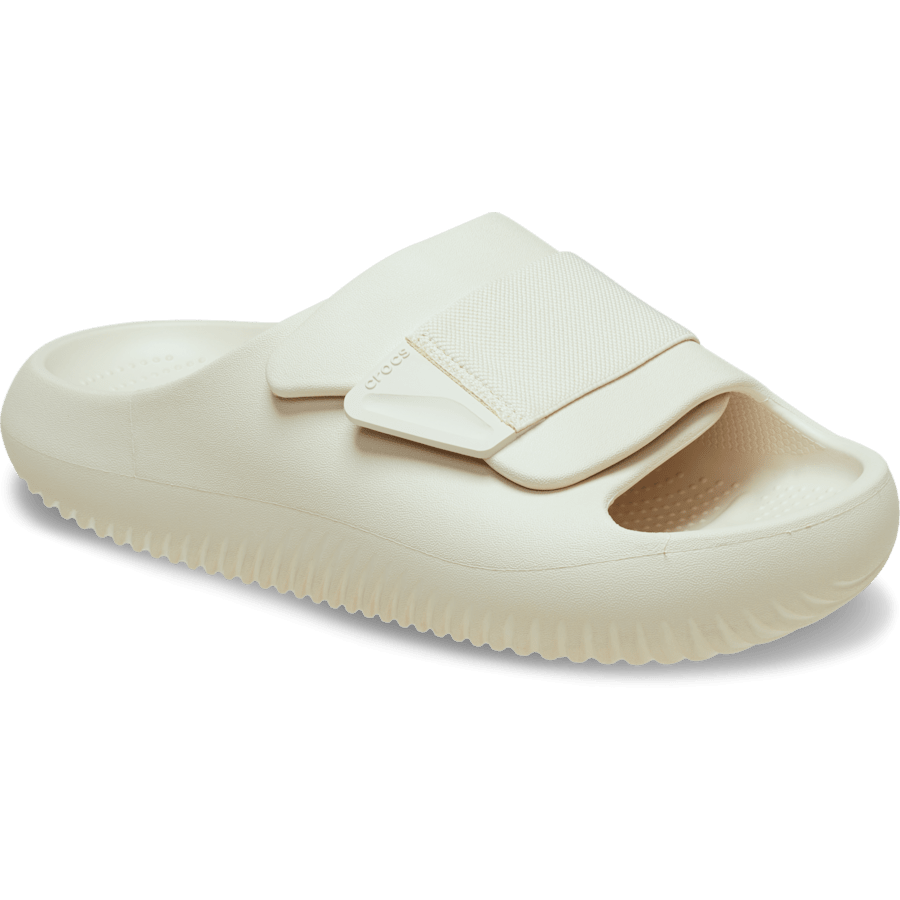 Stucco Mellow Luxe Recovery Slide - Angle - Crocs