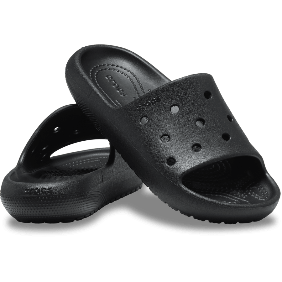 Black Kids' Classic Slide - Pair - Crocs