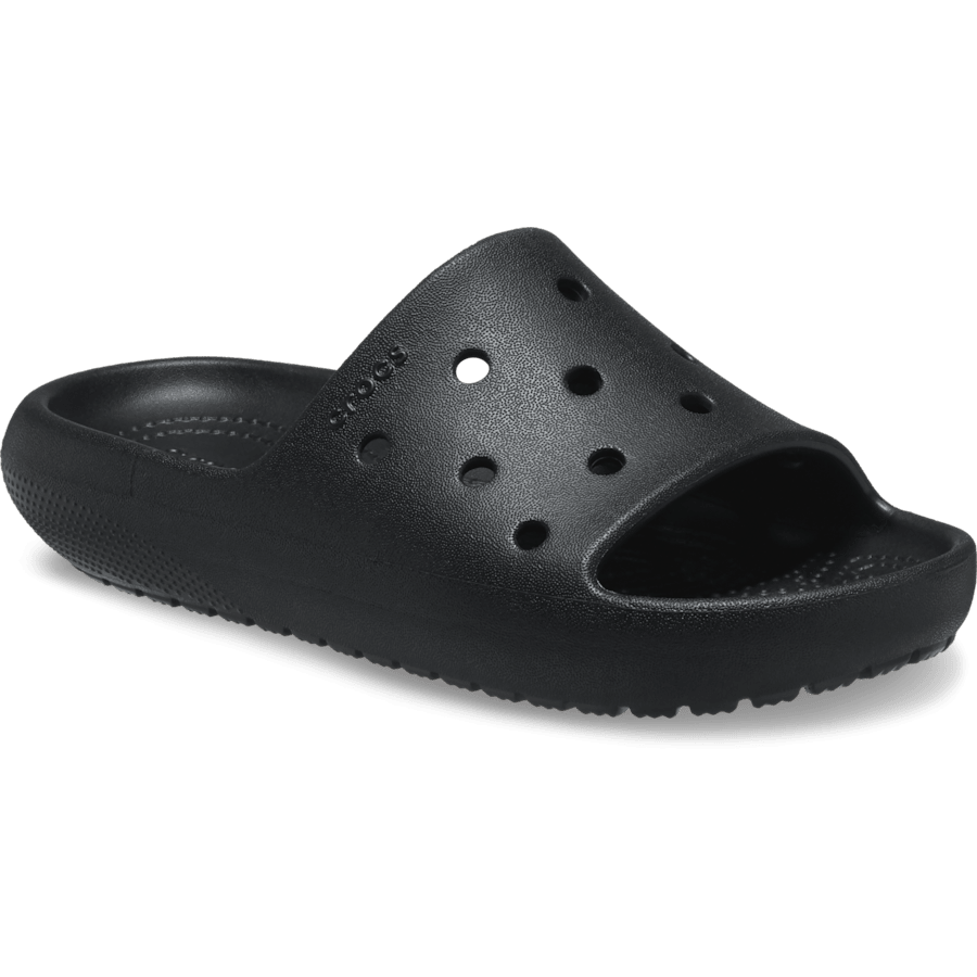 Black Kids' Classic Slide - Angle - Crocs