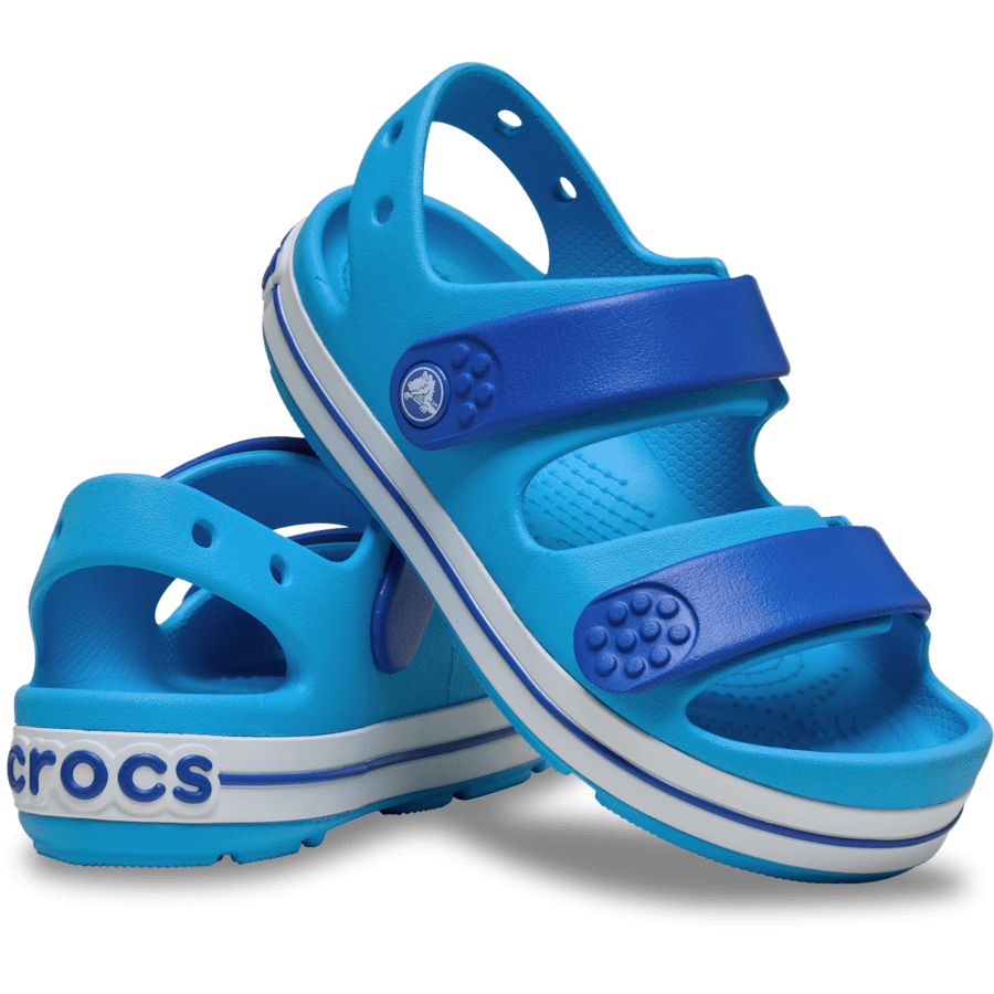 Venetian/Blue Bolt Kids' Crocband™ Cruiser Sandal - Pair - Crocs