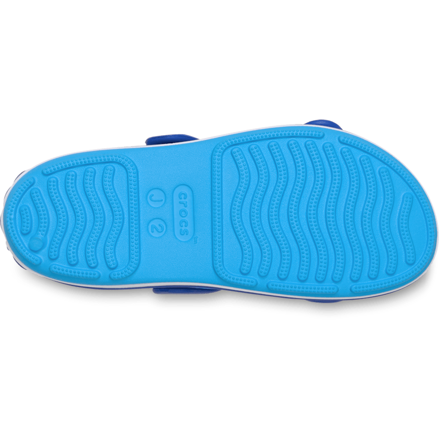 Venetian/Blue Bolt Kids' Crocband™ Cruiser Sandal - Bottom - Crocs