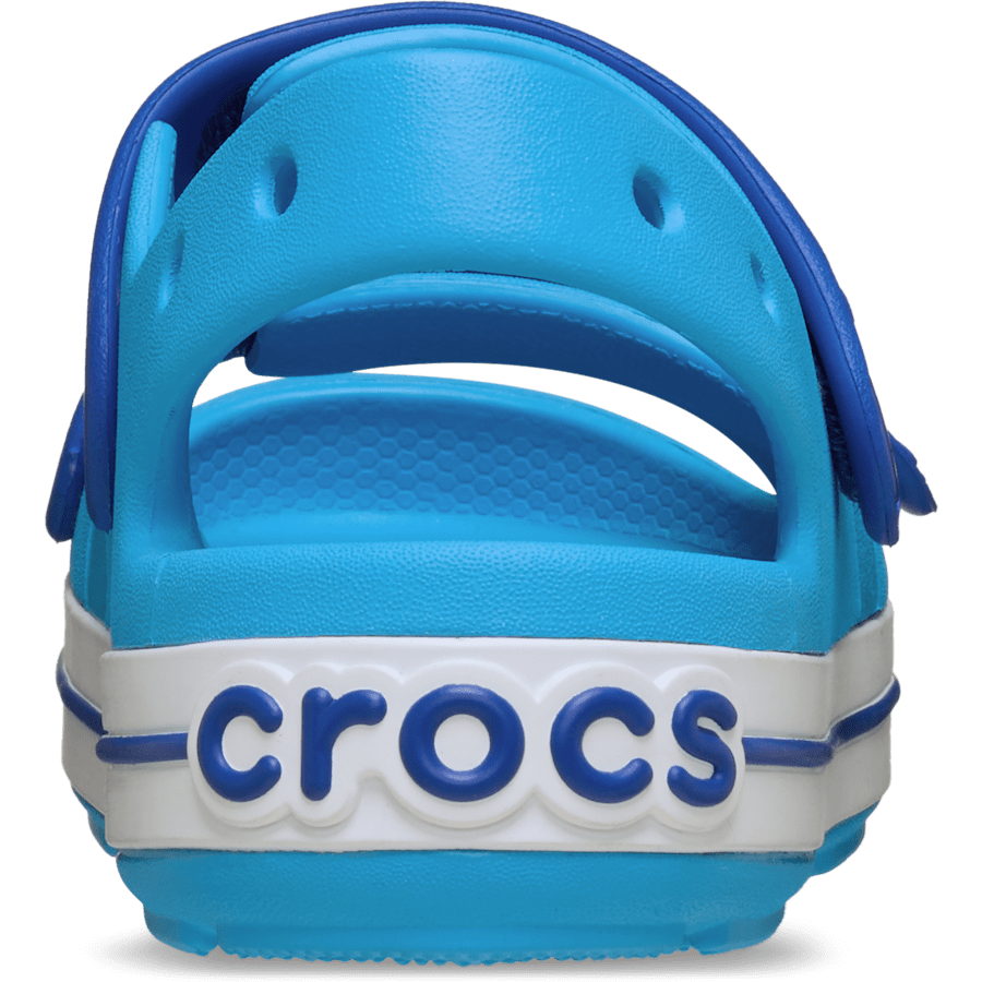 Venetian/Blue Bolt Kids' Crocband™ Cruiser Sandal - Back - Crocs