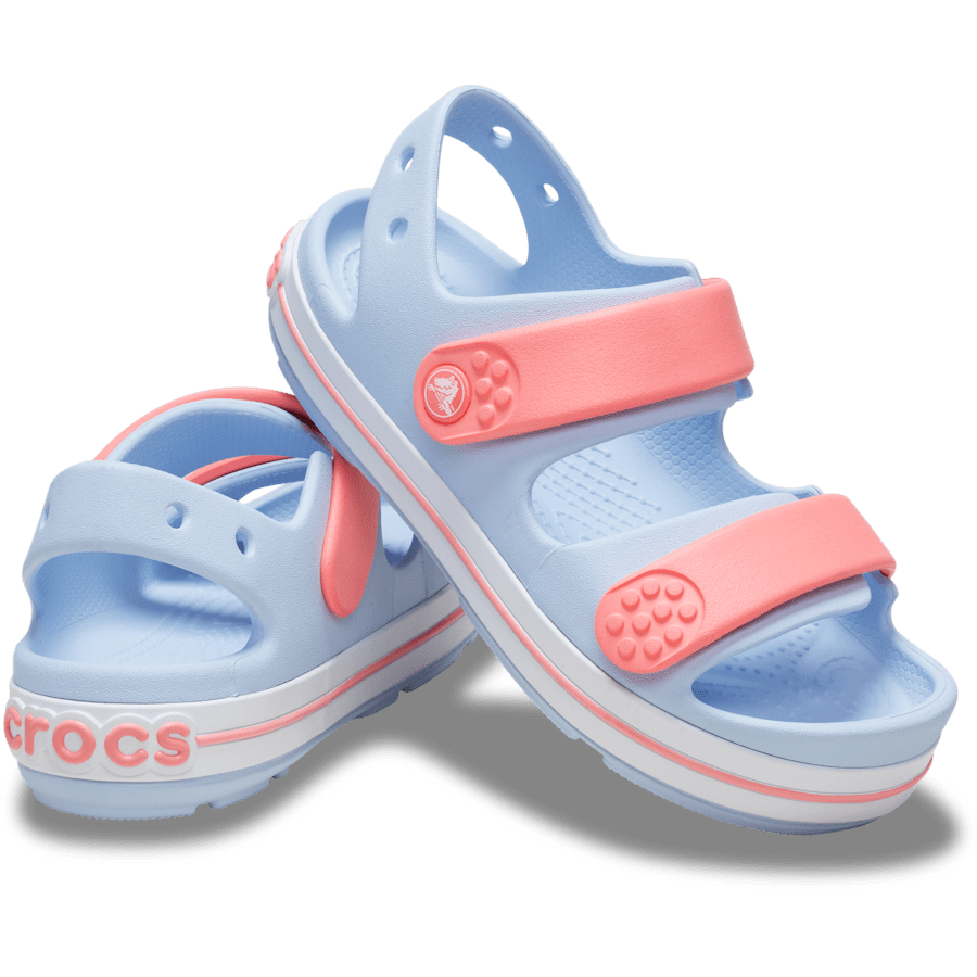 Blue Frost/Guava Kids' Crocband™ Cruiser Sandal - Pair - Crocs
