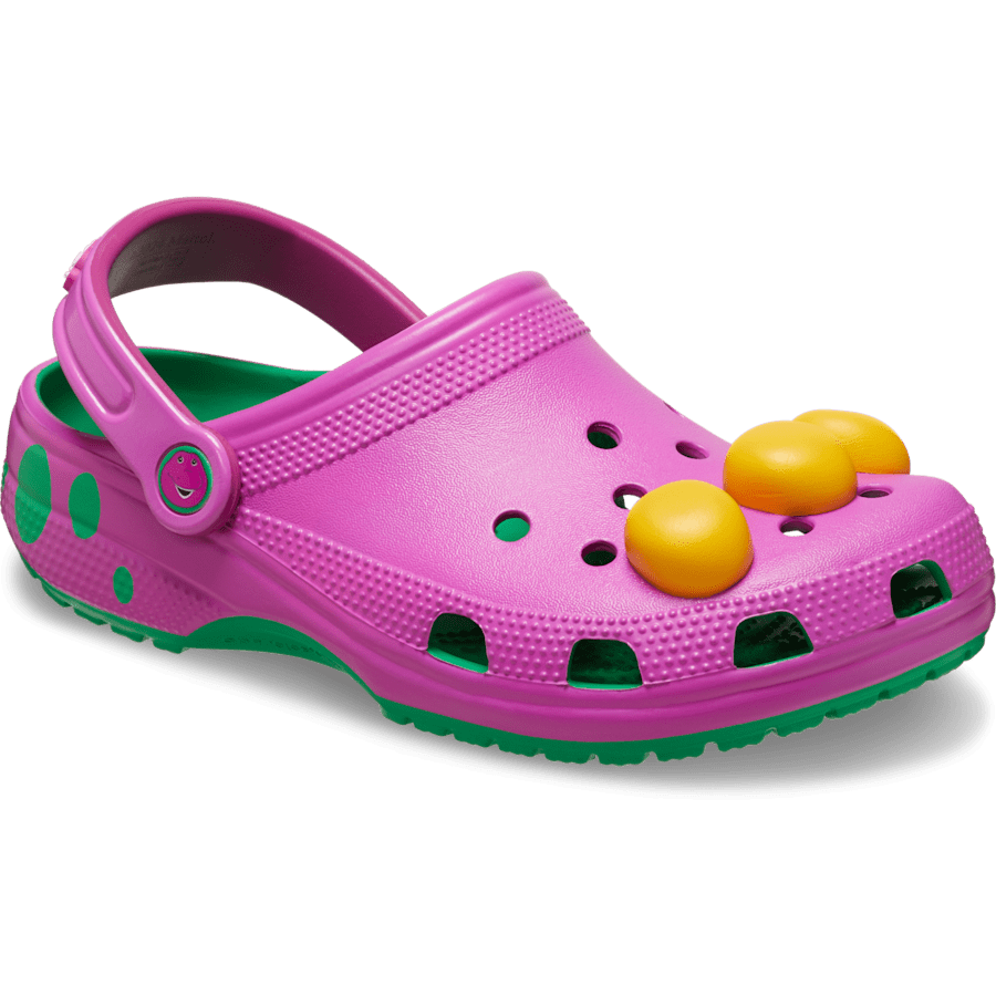 Color Barney Classic Clog - Angle - Crocs