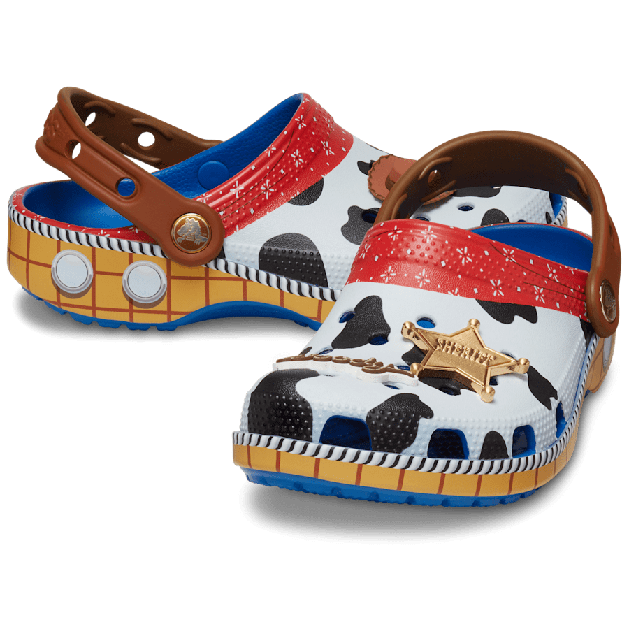 Blue Jean Toddlers' Disney Pixar's Toy Story Woody Classic Clog - Pair - Crocs
