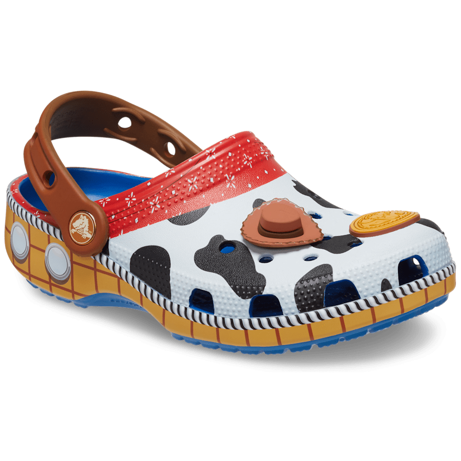 Blue Jean Toddlers' Disney Pixar's Toy Story Woody Classic Clog - Angle - Crocs