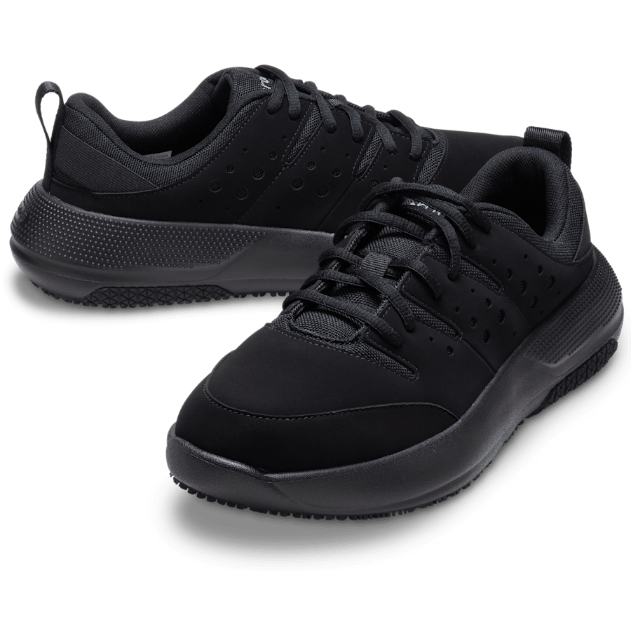 Triple Black Men's On the Clock Work Sneaker - Pair - Crocs PFD