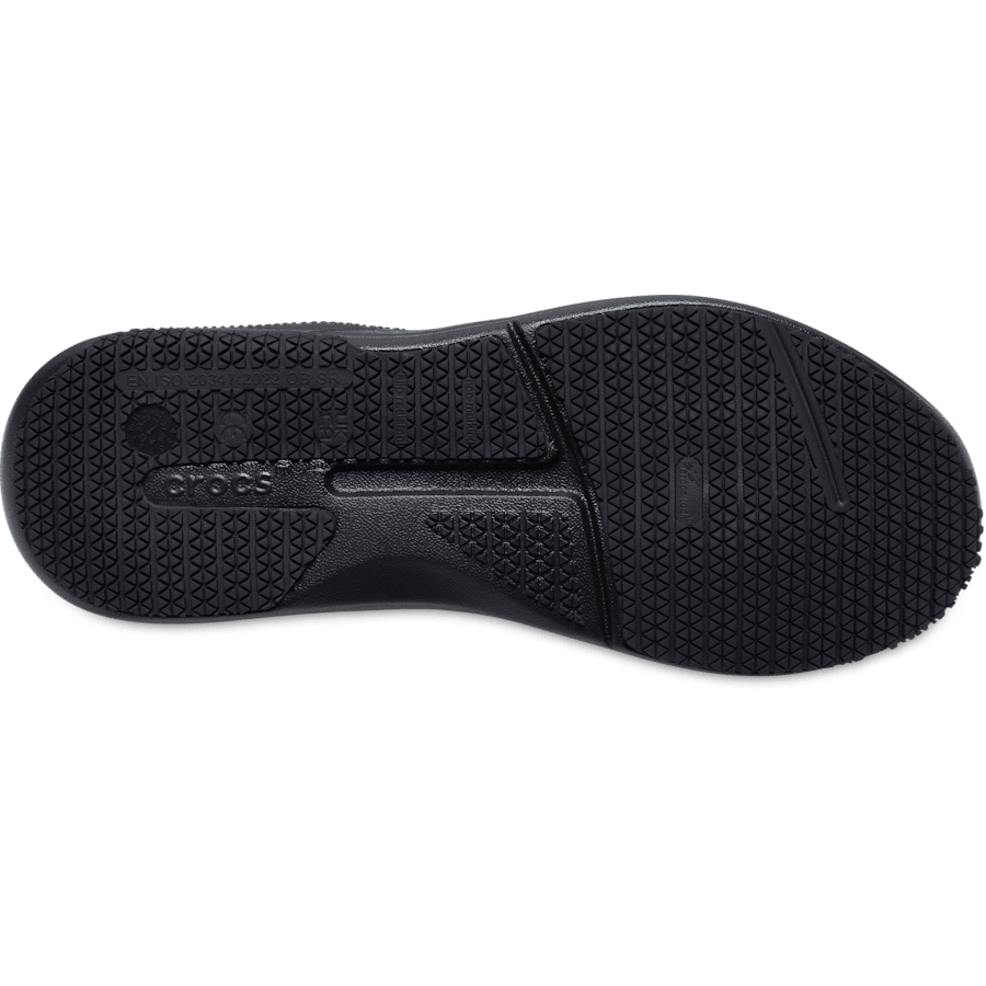 Triple Black Men's On the Clock Work Sneaker - Bottom - Crocs PFD