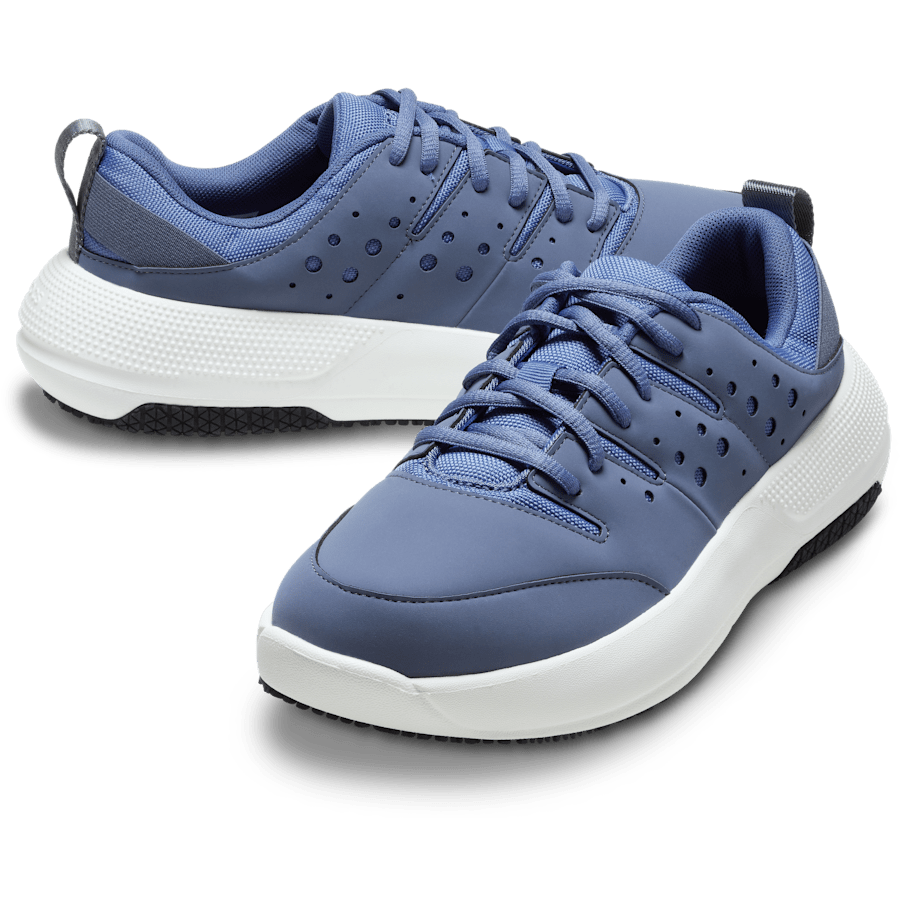 Storm / Bijou Blue Men's On the Clock Work Sneaker - Pair - Crocs