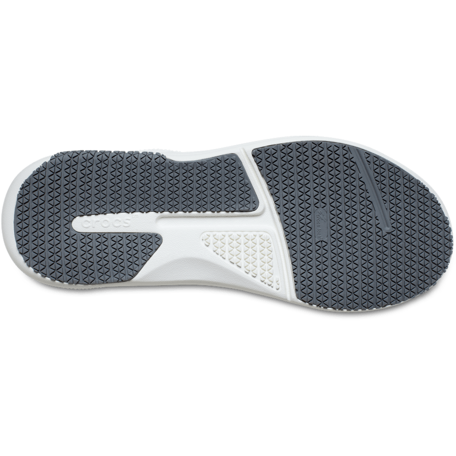 Storm / Bijou Blue Men's On the Clock Work Sneaker - Bottom - Crocs