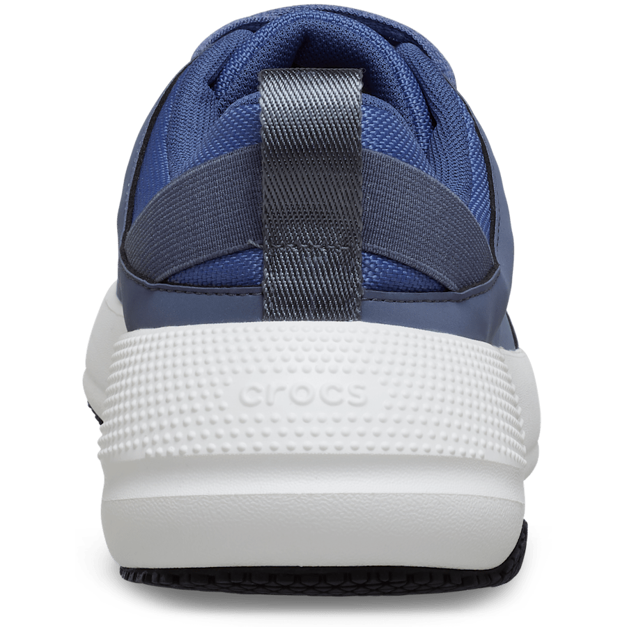 Storm / Bijou Blue Men's On the Clock Work Sneaker - Back - Crocs