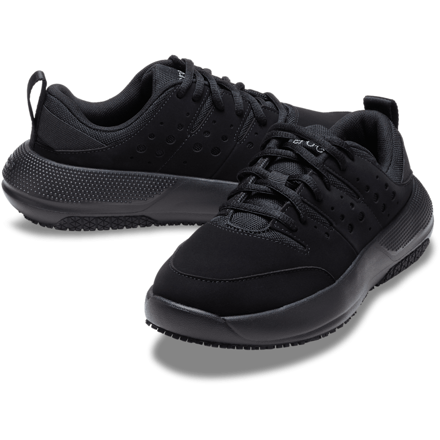 Triple Black Women's On the Clock Work Sneaker - Pair - Crocs PFD