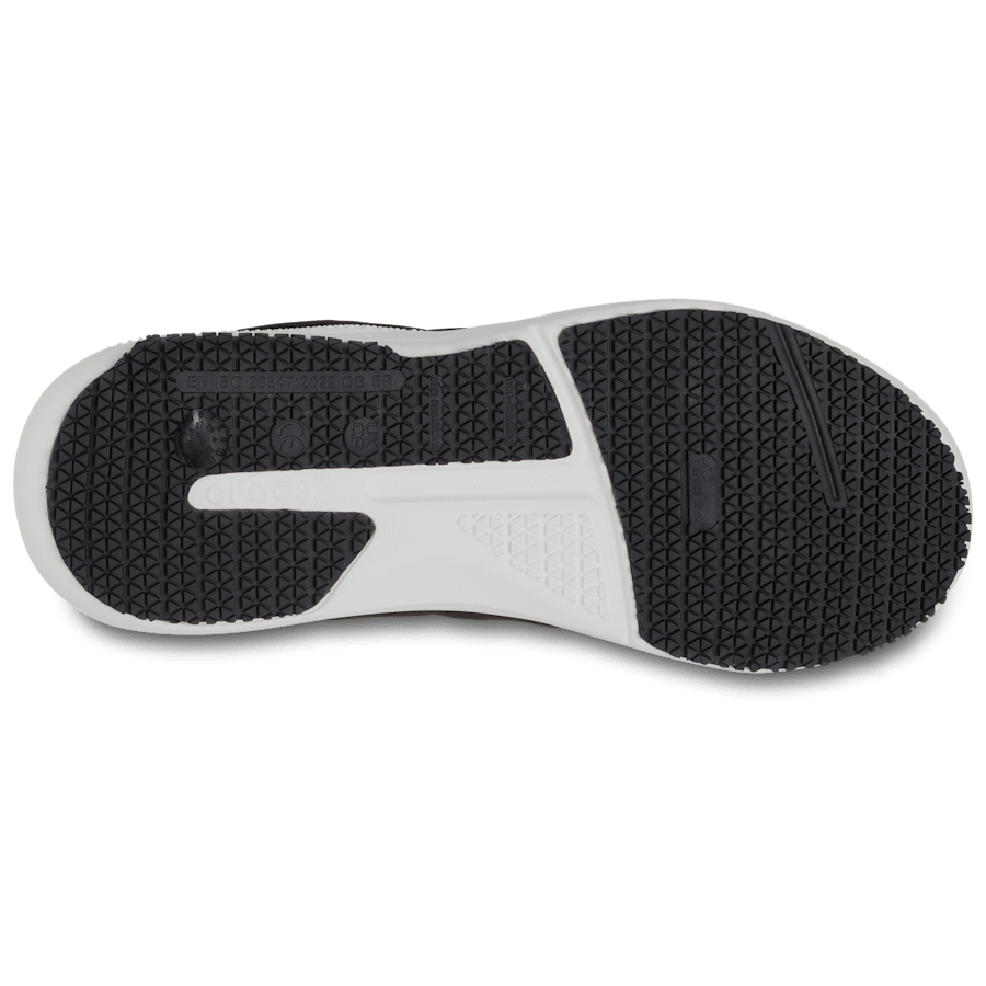 Moonlight/White Women's On the Clock Work Sneaker - Bottom - Crocs PFD