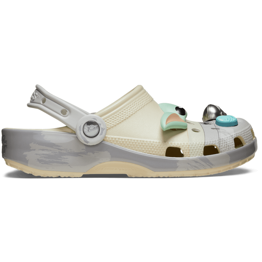 Bone STAR WARS Grogu™ Classic Clog - Custom Angle - Crocs