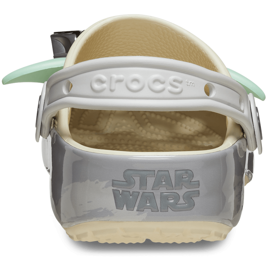 Bone STAR WARS Grogu™ Classic Clog - Back - Crocs