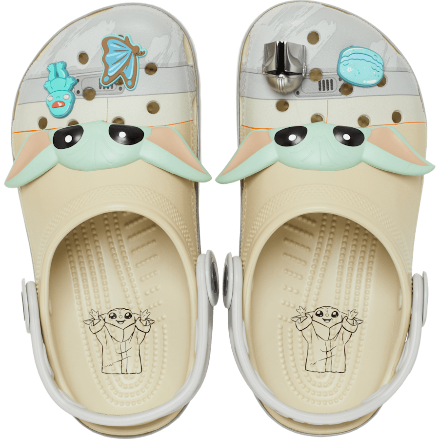 Bone Kids' STAR WARS Grogu™ Classic Clog - Side - Crocs
