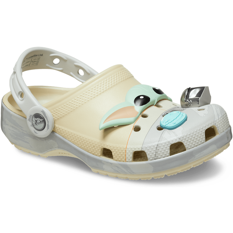 Bone Kids' STAR WARS Grogu™ Classic Clog - Angle - Crocs