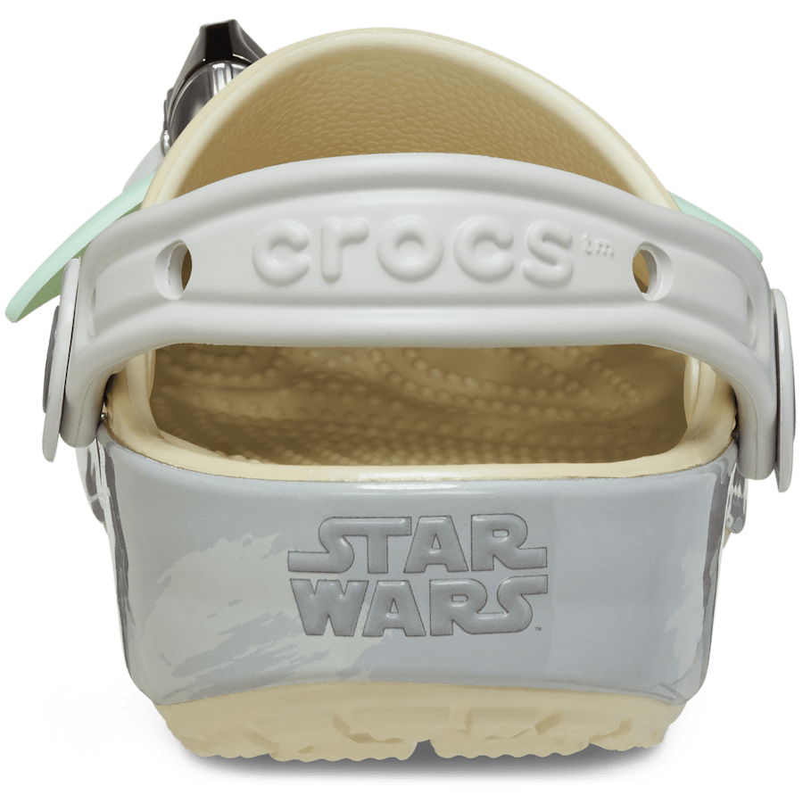 Bone Kids' STAR WARS Grogu™ Classic Clog - Back - Crocs