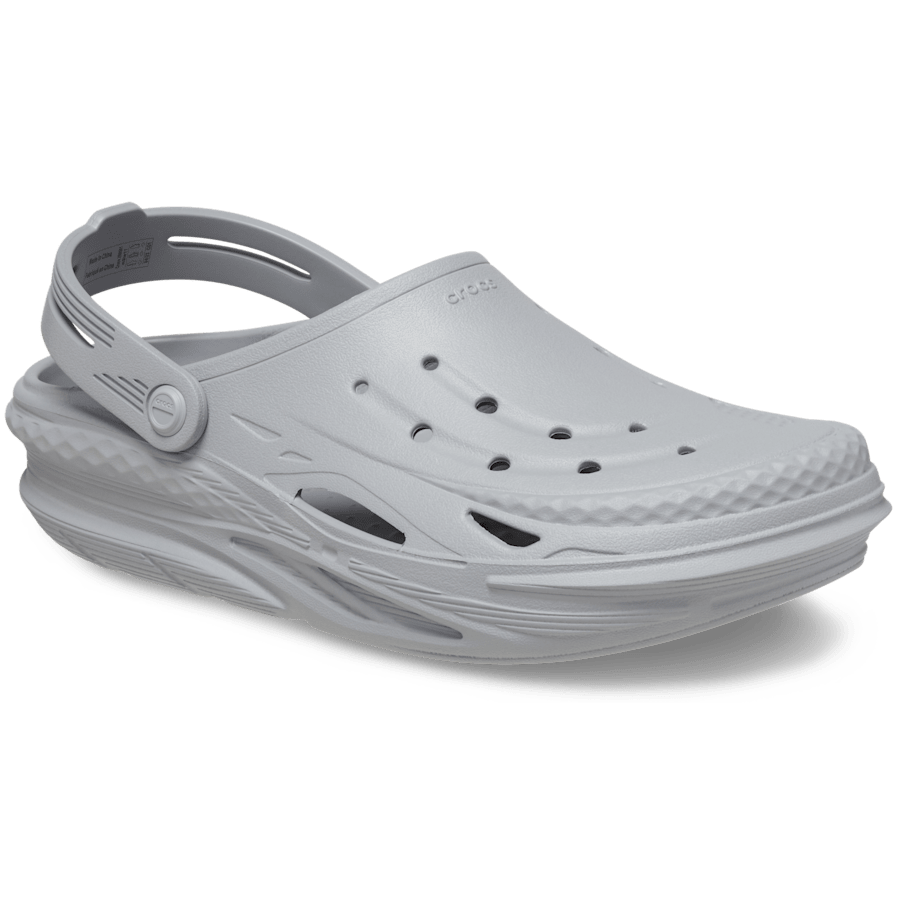 Light Grey Off Grid Clog - Angle - Crocs