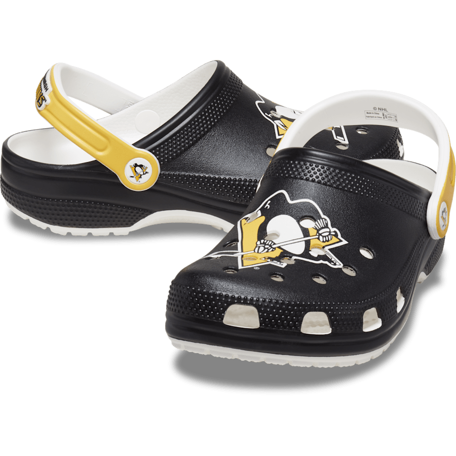 White NHL®  Pittsburgh Penguins®  Classic Clog - Pair - Crocs