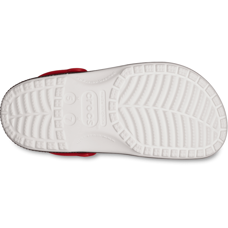 White NBA Toronto Raptors Classic Clog - Bottom - Crocs