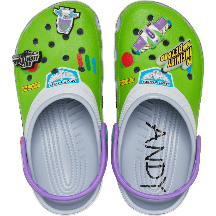 Crocs Buzz Lightyear Classic Clog — Blue Grey