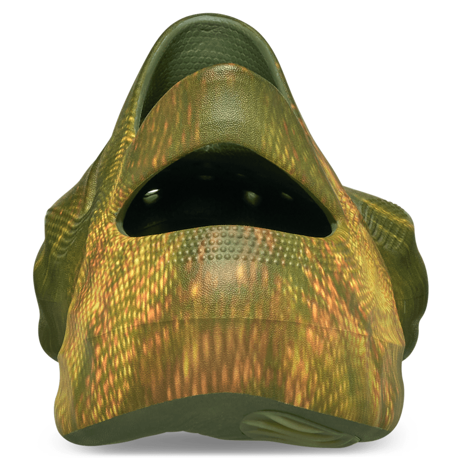 Army Green Dingyun Zhang X Crocs Diffuser - Back - Crocs