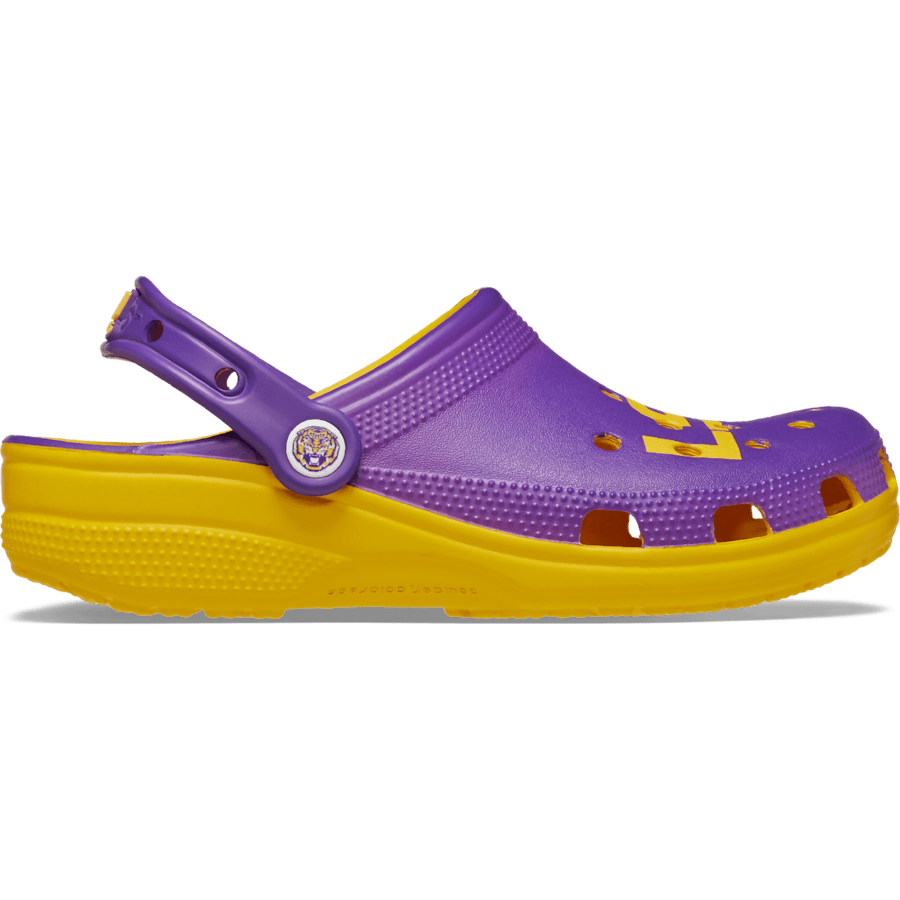 Sunflower LSU Classic Clog - Top - Crocs