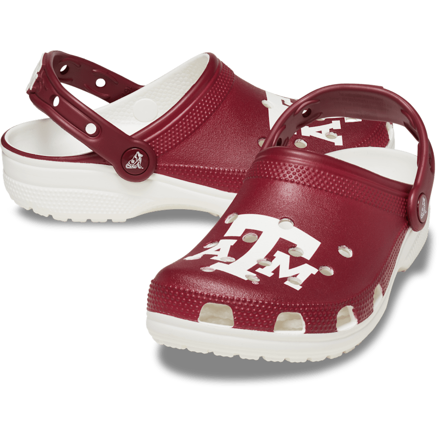 White Texas AM Classic Clog - Pair - Crocs