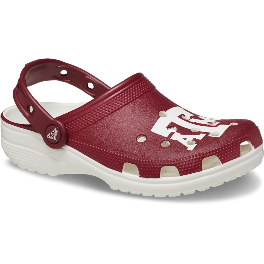 White Texas AM Classic Clog - Angle - Crocs