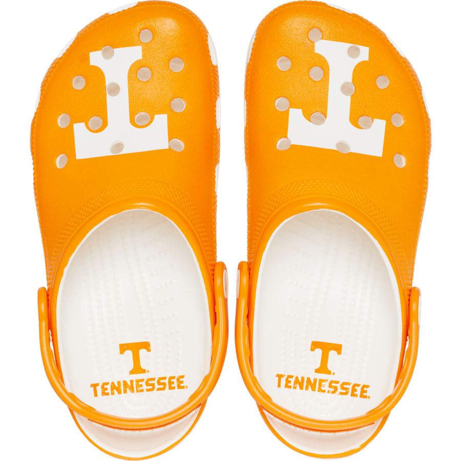 White University of Tennessee Classic Clog - Side - Crocs