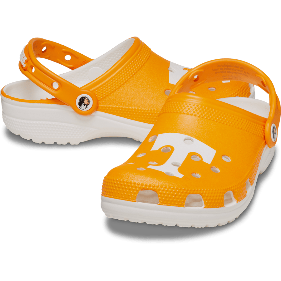 White University of Tennessee Classic Clog - Pair - Crocs