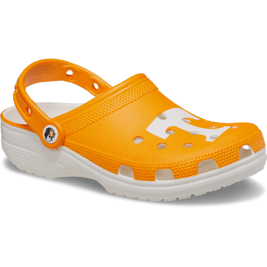 White University of Tennessee Classic Clog - Angle - Crocs
