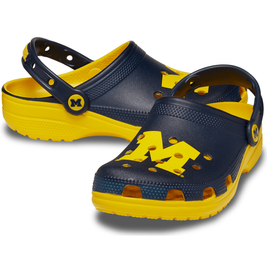 Sunflower University of Michigan Classic Clog - Pair - Crocs