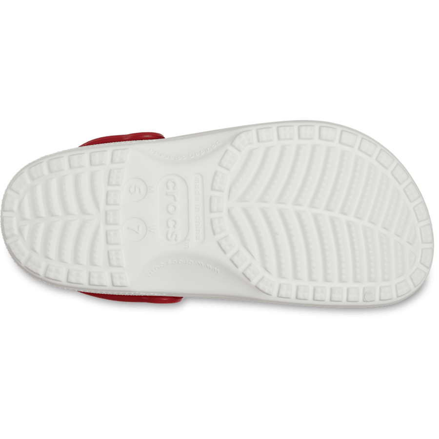 White University of Alabama Classic Clog - Bottom - Crocs
