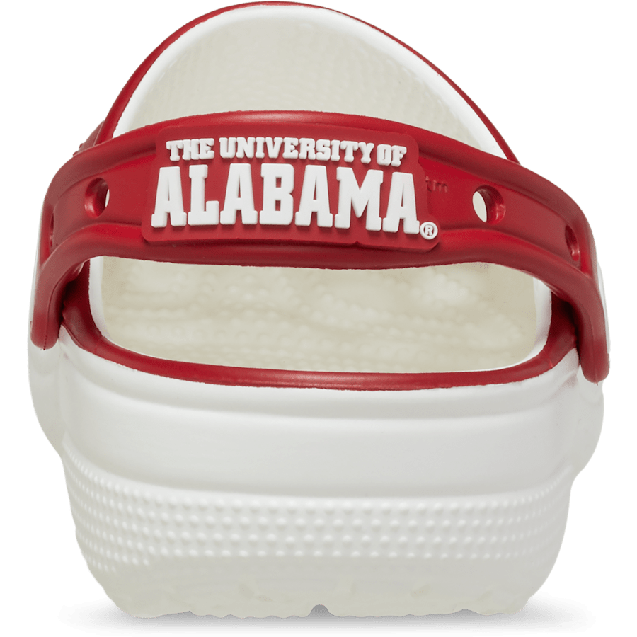 White University of Alabama Classic Clog - Back - Crocs