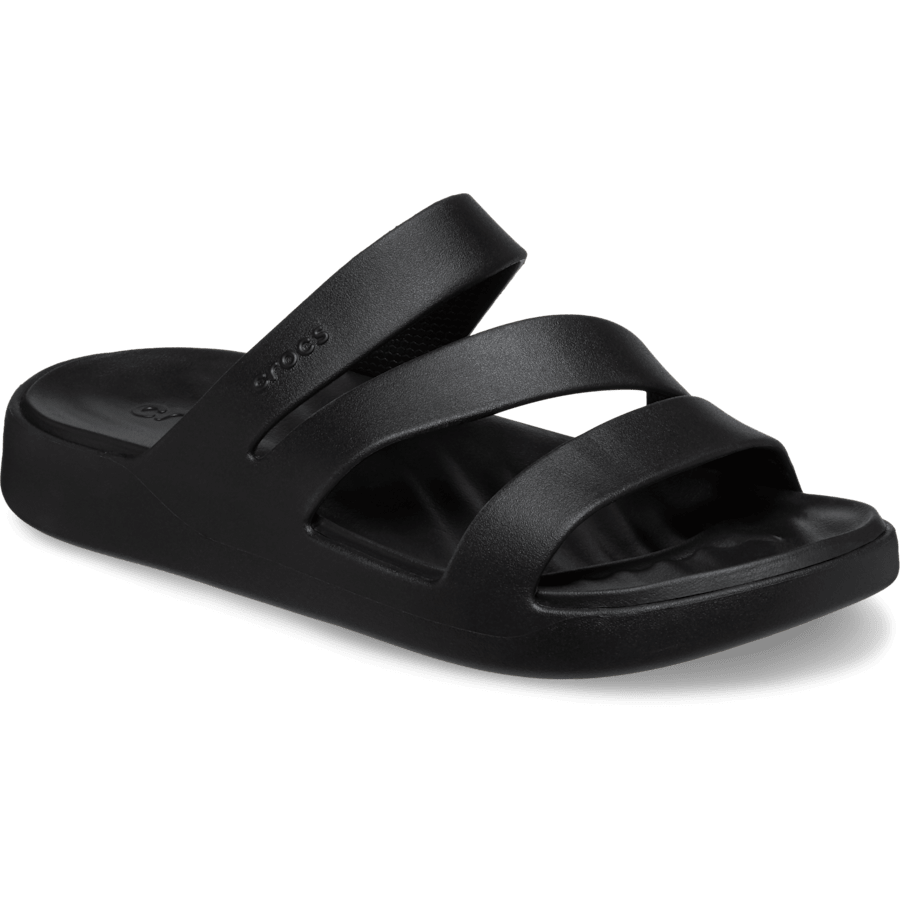 Black Getaway Strappy - Angle - Crocs