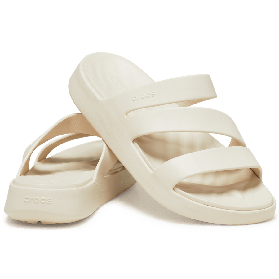 Crocs Getaway Strappy — Stucco