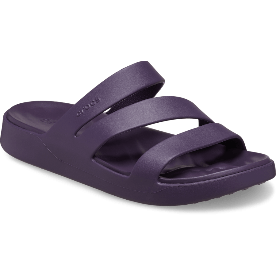 Dark Iris Getaway Strappy - Angle - Crocs
