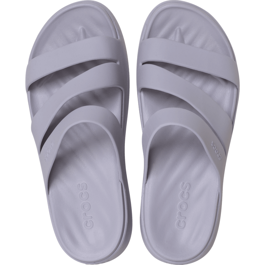 Mauve Mist Getaway Strappy - Dessus - Crocs