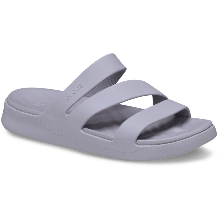 Mauve Mist Getaway Strappy - Angle - Crocs