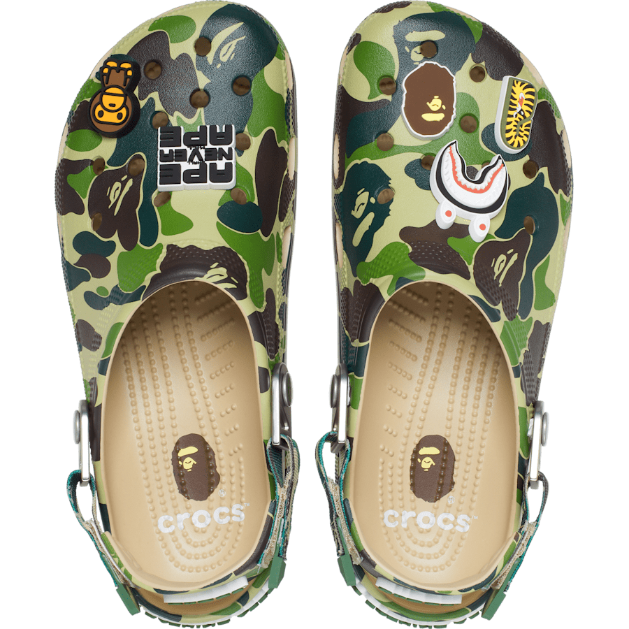 BAPE X Crocs Classic Clog