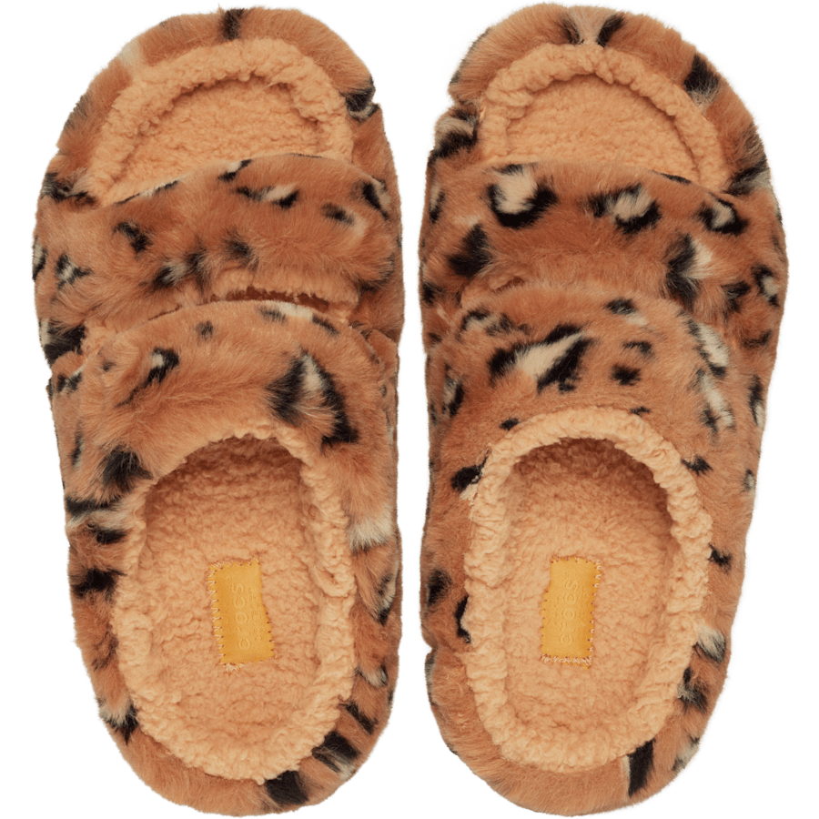 Color Classic Cozzzy Animal Print Sandal - Top - Crocs